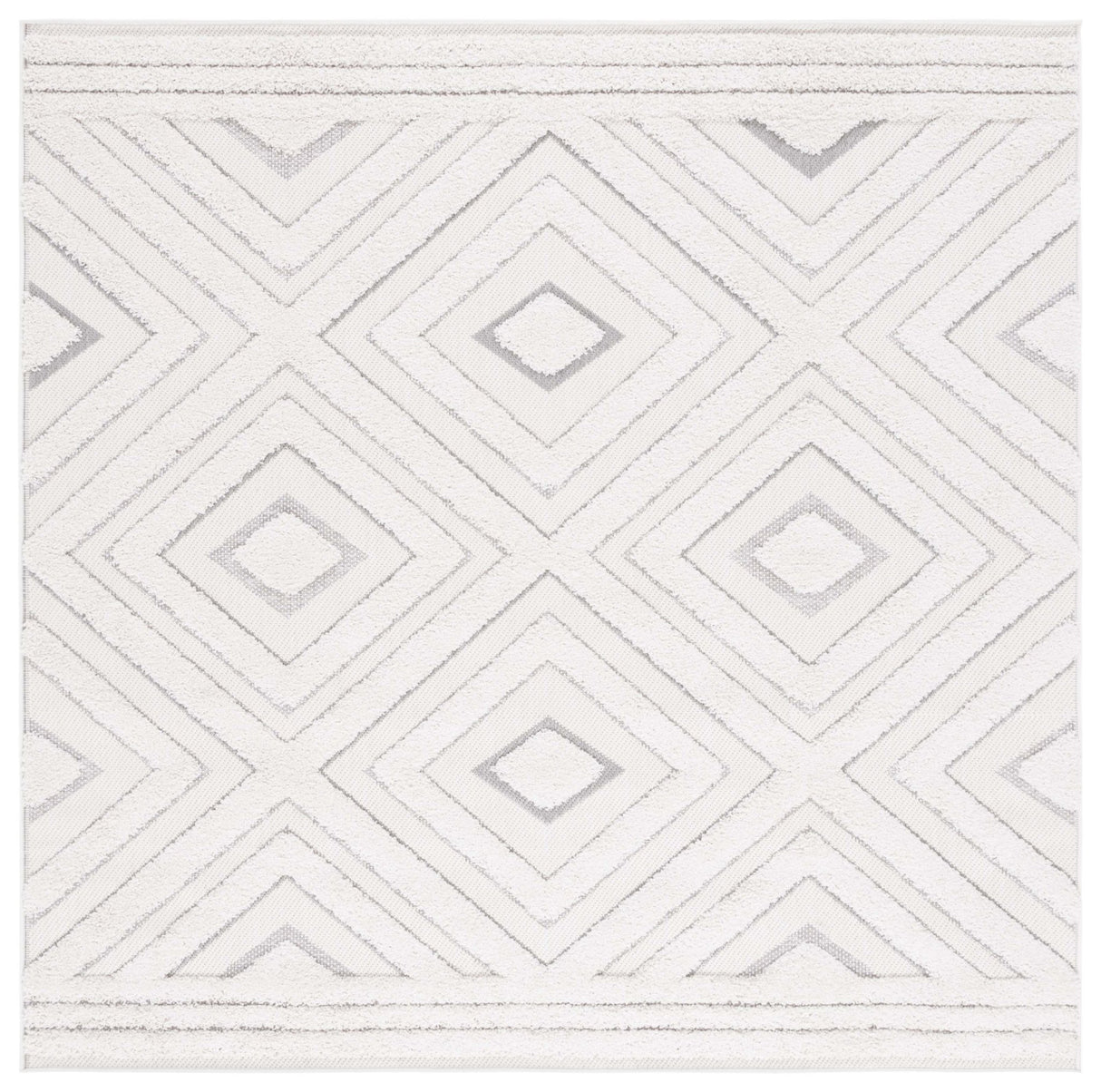 Safavieh Cottage Cot202A Ivory/Light Grey Rug - Safavieh - cot202a - 7sq