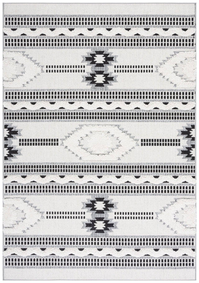 Safavieh Cottage Cot206B Ivory/Black Rug - Safavieh - cot206b - 4