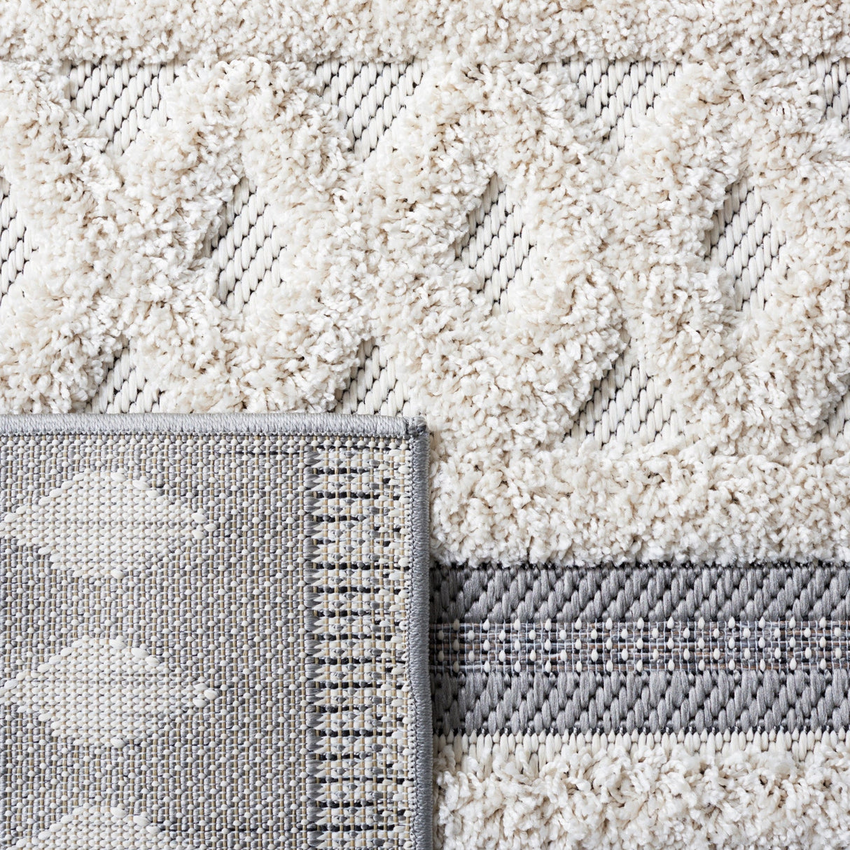 Safavieh Cottage Cot208A Ivory/Grey Rug - Safavieh - cot208a - 7r
