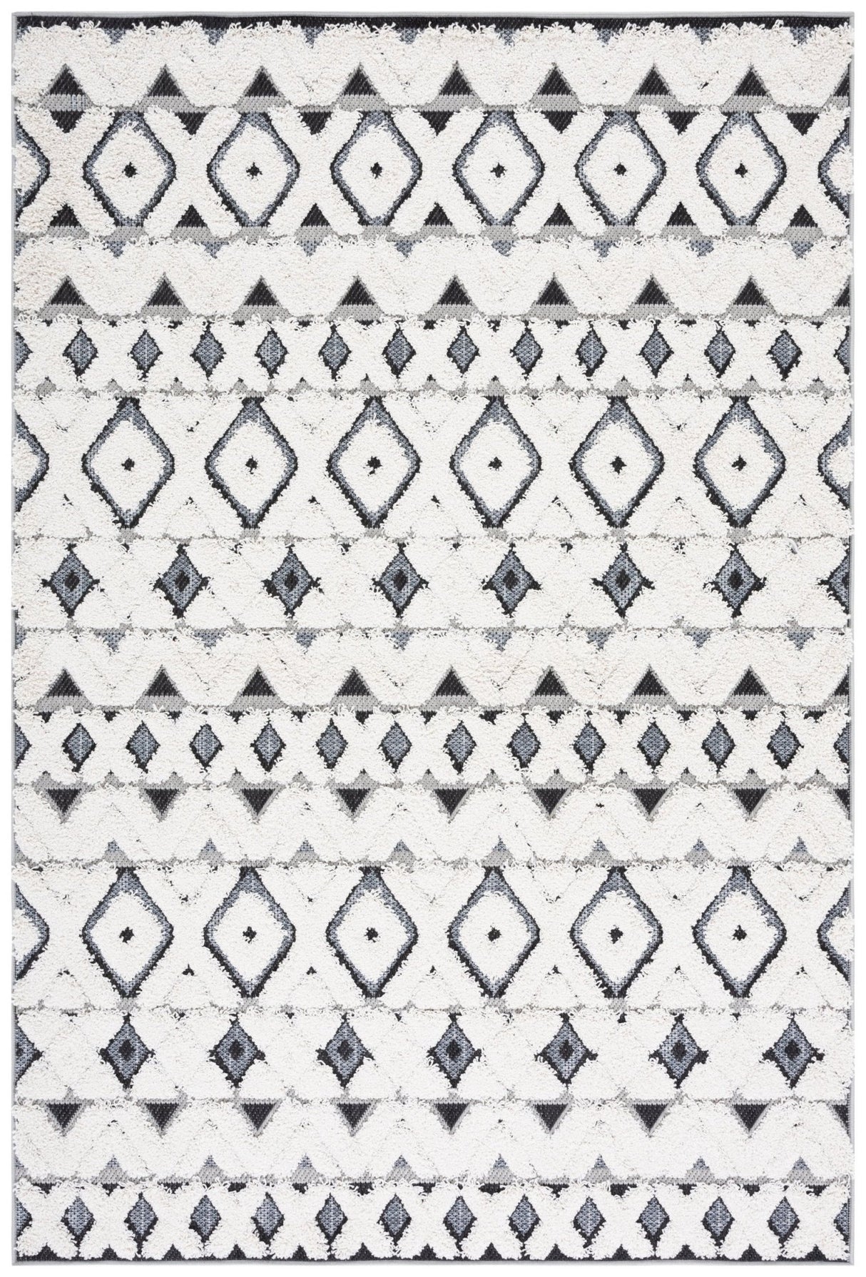 Safavieh Cottage Cot210A Ivory/Dark Grey Rug - Safavieh - cot210a - 4