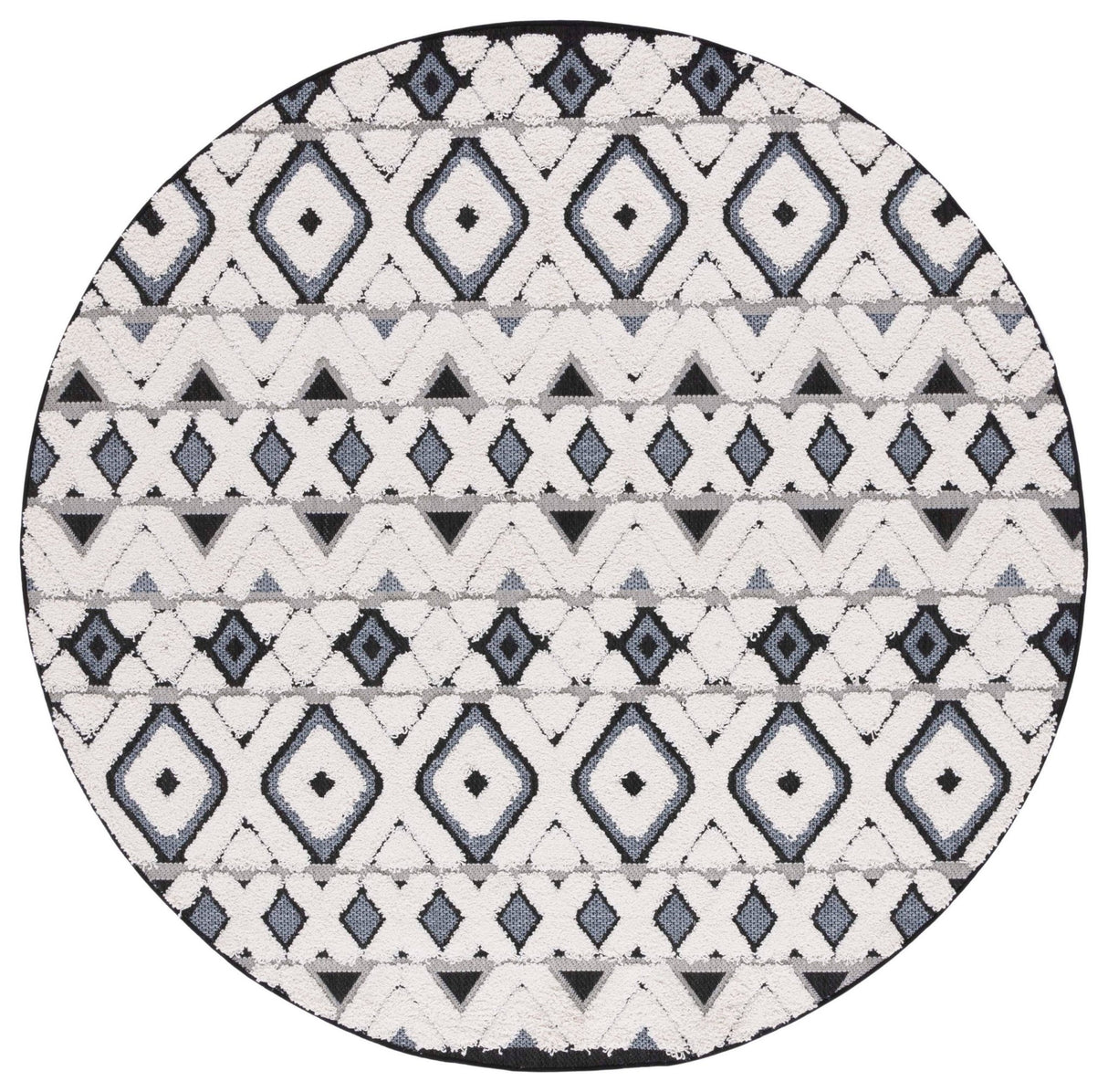 Safavieh Cottage Cot210A Ivory/Dark Grey Rug - Safavieh - cot210a - 7r