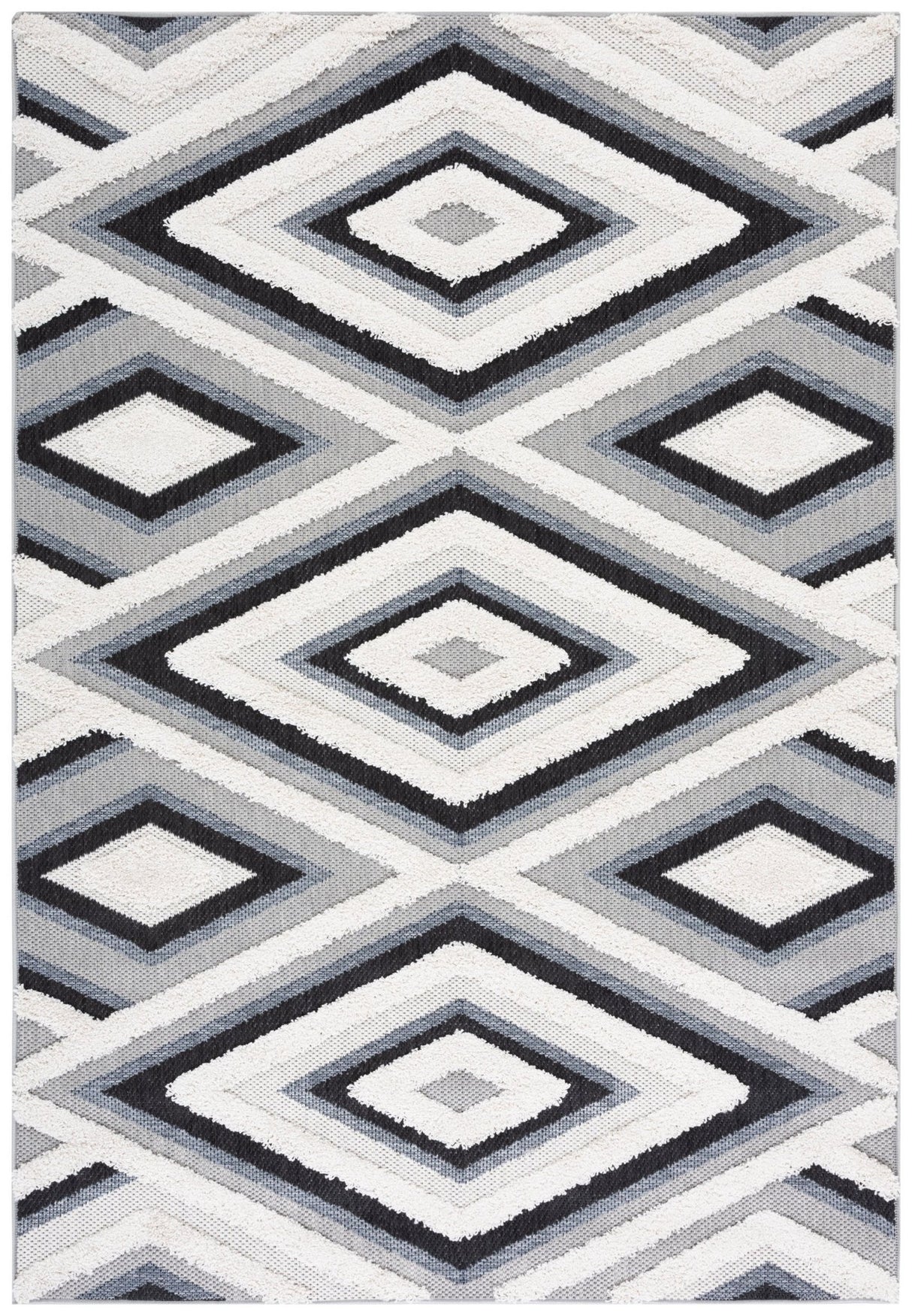 Safavieh Cottage Cot212A Ivory/Black Rug - Safavieh - cot212a - 4