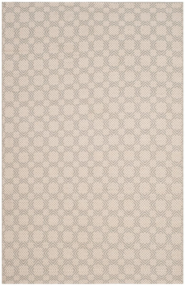 Safavieh Cotton Kilim Klc222B Grey / Ivory Rugs - Safavieh - klc222b - 4