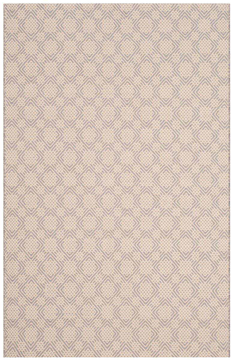 Safavieh Cotton Kilim Klc222D Silver / Ivory Rugs - Safavieh - klc222d - 4