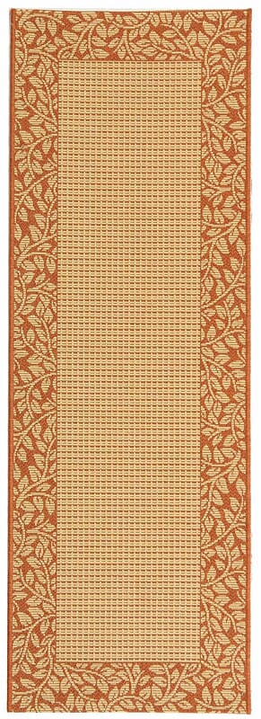 Safavieh Courtyard cy0727 - 3201 Natural / Terra Rugs - Safavieh - cy0727 - 3201 - 27