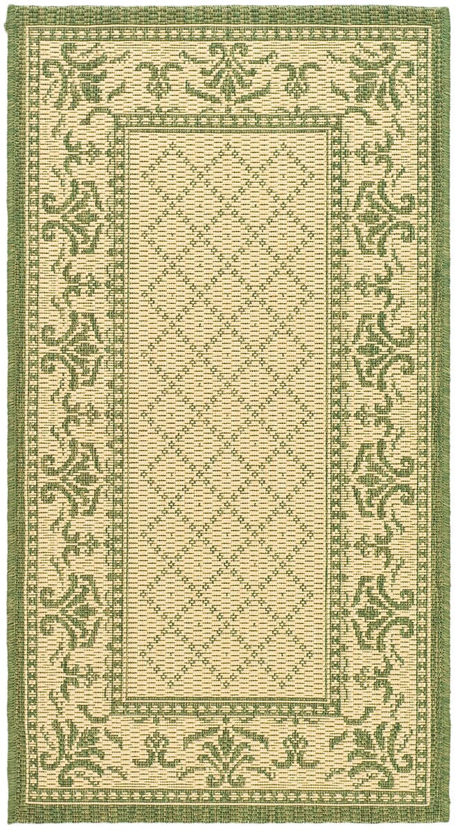 Safavieh Courtyard cy0901 - 1e01 Natural / Olive Rugs - Safavieh - cy0901 - 1e01 - 2