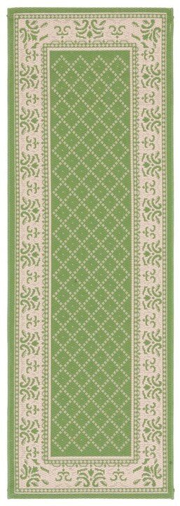 Safavieh Courtyard cy0901 - 1e06 Olive / Natural Rugs - Safavieh - cy0901 - 1e06 - 0