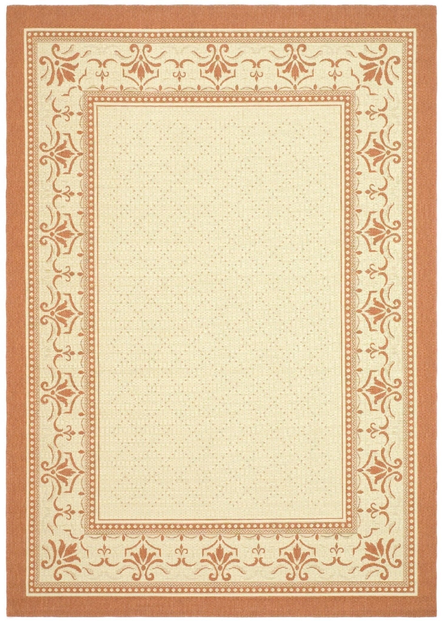 Safavieh Courtyard cy0901 - 3201 Natural / Terra Rugs - Safavieh - cy0901 - 3201 - 6