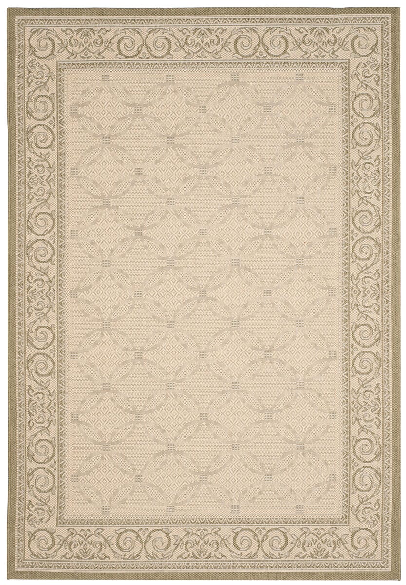 Safavieh Courtyard cy1502 - 1e01 Natural / Olive Rugs - Safavieh - cy1502 - 1e01 - 2