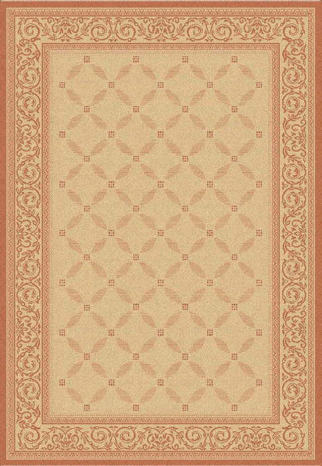 Safavieh Courtyard cy1502 - 3201 Natural / Terra Rugs - Safavieh - cy1502 - 3201 - 27