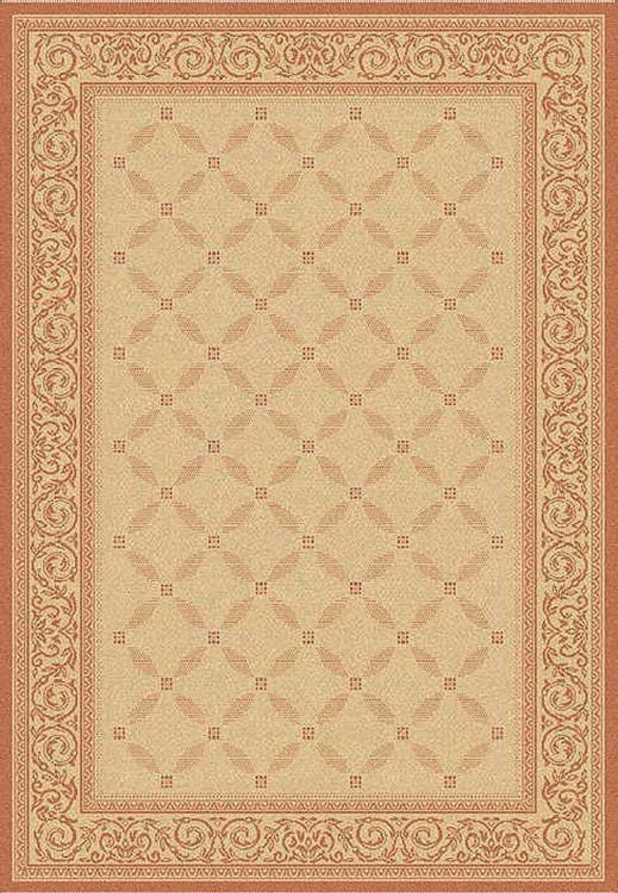Safavieh Courtyard cy1502 - 3201 Natural / Terra Rugs - Safavieh - cy1502 - 3201 - 27