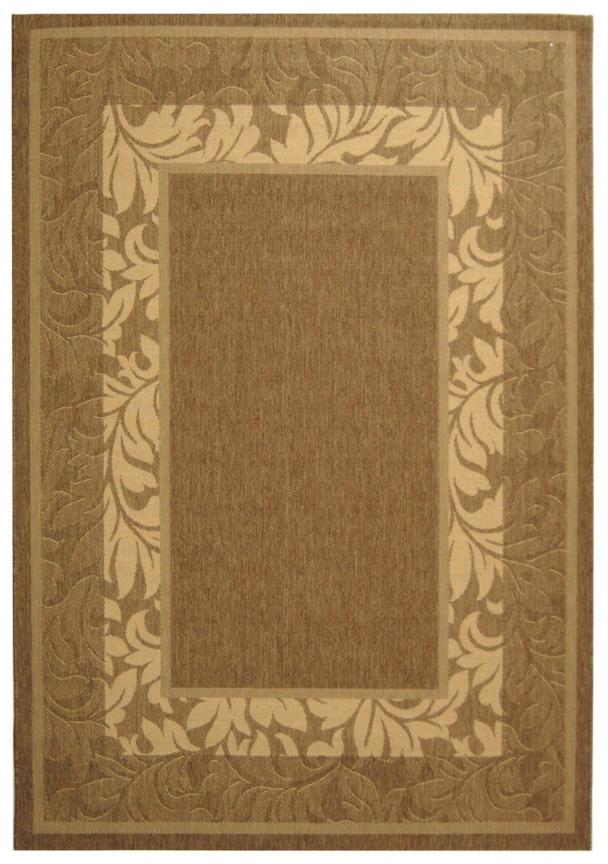 Safavieh Courtyard cy1704 - 3009 Brown / Natural Rugs - Safavieh - cy1704 - 3009 - 7sq