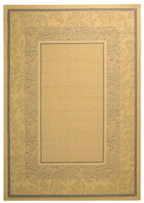 Safavieh Courtyard cy1704 - 3101 Natural / Blue Rugs - Safavieh - cy1704 - 3101 - 6