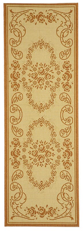 Safavieh Courtyard cy1893 - 3201 Natural / Terra Rugs - Safavieh - cy1893 - 3201 - 27