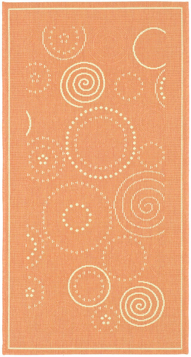 Safavieh Courtyard cy1906 - 3202 Terracotta / Natural Rugs - Safavieh - cy1906 - 3202 - 27