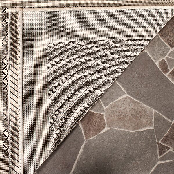 Safavieh Courtyard cy1928 - 3901 Sand / Black Rugs - Safavieh - cy1928 - 3901 - 2