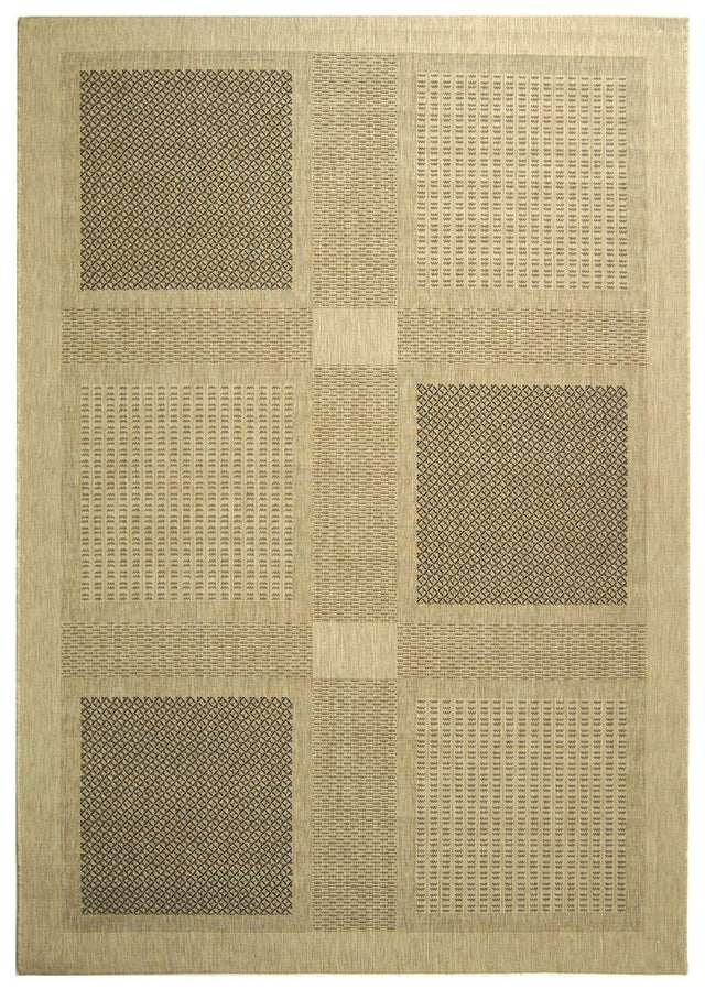Safavieh Courtyard cy1928 - 3901 Sand / Black Rugs - Safavieh - cy1928 - 3901 - 2