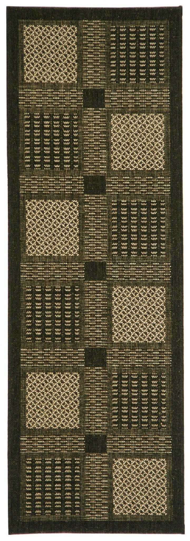 Safavieh Courtyard cy1928 - 3908 Black / Sand Rugs - Safavieh - cy1928 - 3908 - 27