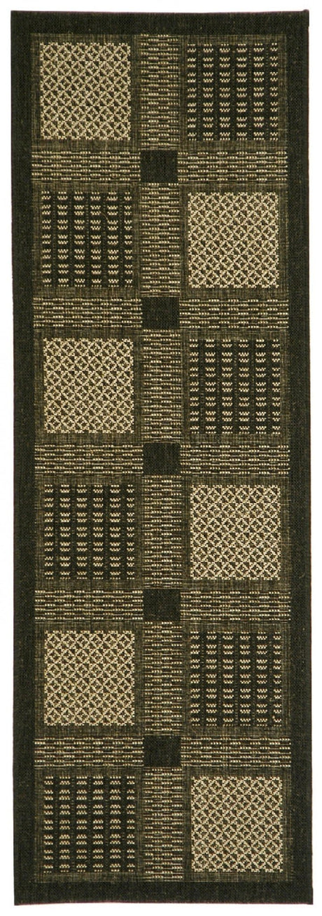 Safavieh Courtyard cy1928 - 3908 Black / Sand Rugs - Safavieh - cy1928 - 3908 - 27