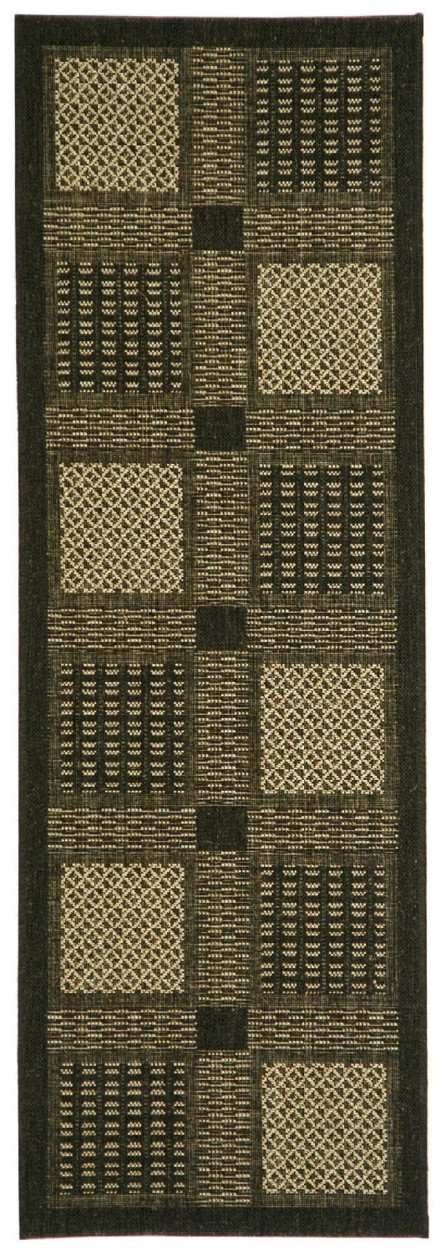 Safavieh Courtyard cy1928 - 3908 Black / Sand Rugs - Safavieh - cy1928 - 3908 - 27