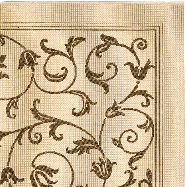 Safavieh Courtyard cy2098 - 3001 Natural / Brown Rugs - Safavieh - cy2098 - 3001 - 0