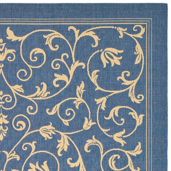 Safavieh Courtyard cy2098 - 3103 Blue / Natural Rugs - Safavieh - cy2098 - 3103 - 2