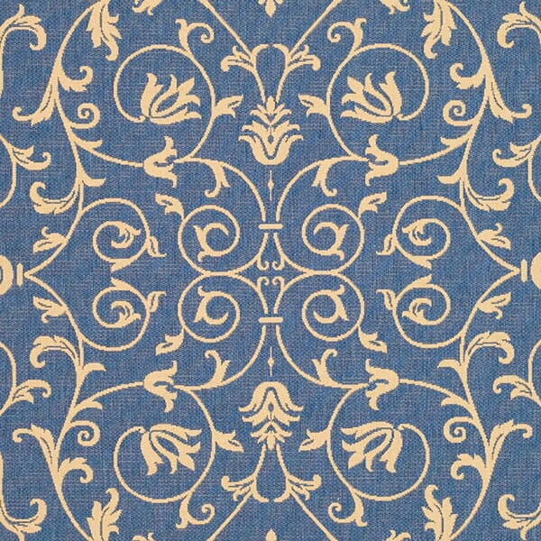 Safavieh Courtyard cy2098 - 3103 Blue / Natural Rugs - Safavieh - cy2098 - 3103 - 2