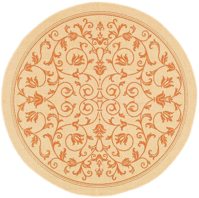 Safavieh Courtyard cy2098 - 3201 Natural / Terra Rugs - Safavieh - cy2098 - 3201 - 6