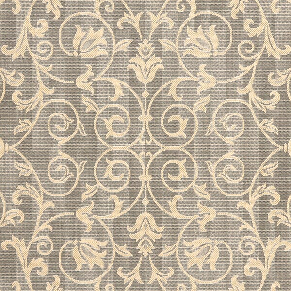 Safavieh Courtyard Cy2098 - 3606 Grey / Natural Rugs - Safavieh - cy2098 - 3606 - 2