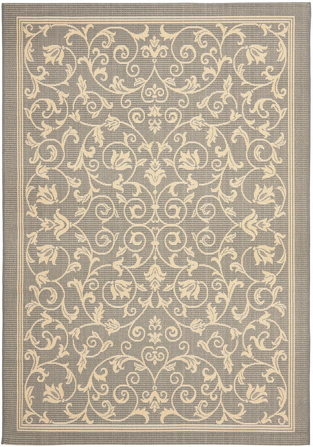 Safavieh Courtyard Cy2098 - 3606 Grey / Natural Rugs - Safavieh - cy2098 - 3606 - 2