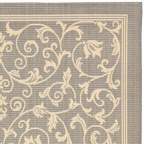 Safavieh Courtyard Cy2098 - 3606 Grey / Natural Rugs - Safavieh - cy2098 - 3606 - 2