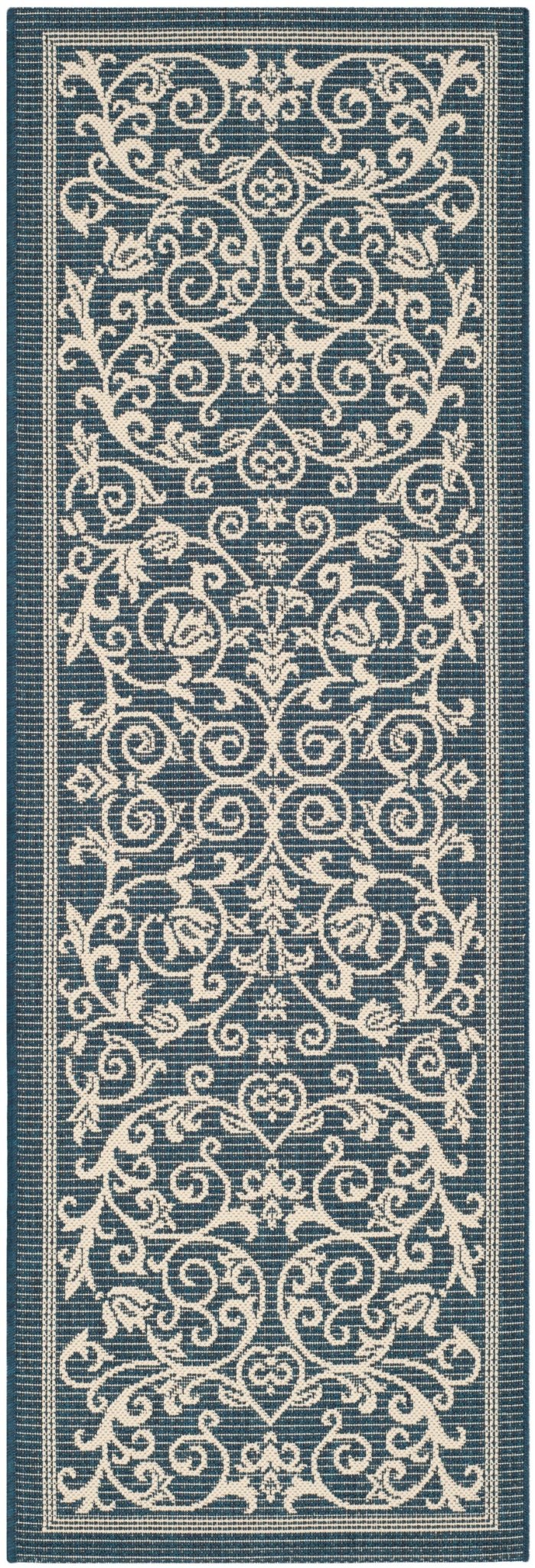 Safavieh Courtyard Cy2098 Navy/Beige Rug - Safavieh - cy2098 - 268 - 28