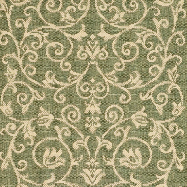 Safavieh Courtyard Cy2098 Olive/Natural Rug - Safavieh - cy2098 - 1e06 - 4r