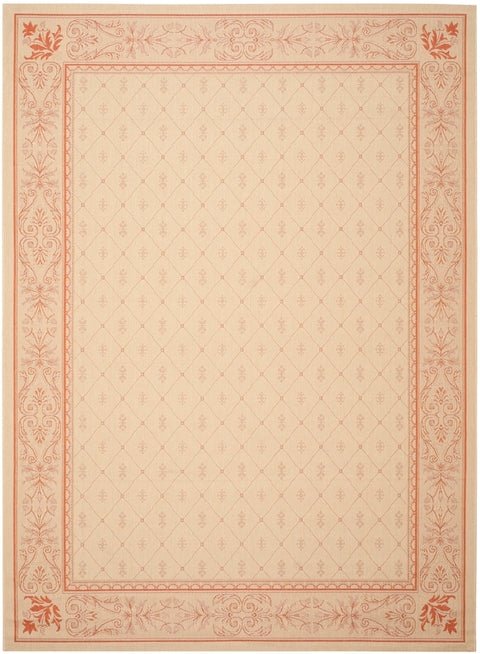 Safavieh Courtyard cy2326 - 3201 Natural / Terra Rugs - Safavieh - cy2326 - 3201 - 3