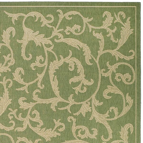 Safavieh Courtyard cy2653 - 1e06 Olive / Natural Rugs - Safavieh - cy2653 - 1e06 - 0