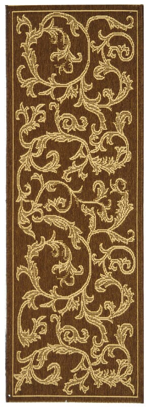 Safavieh Courtyard cy2653 - 3009 Brown / Natural Rugs - Safavieh - cy2653 - 3009 - 27