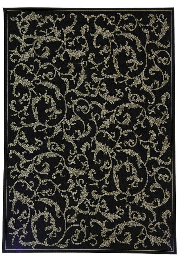 Safavieh Courtyard cy2653 - 3908 Black / Sand Rugs - Safavieh - cy2653 - 3908 - 0