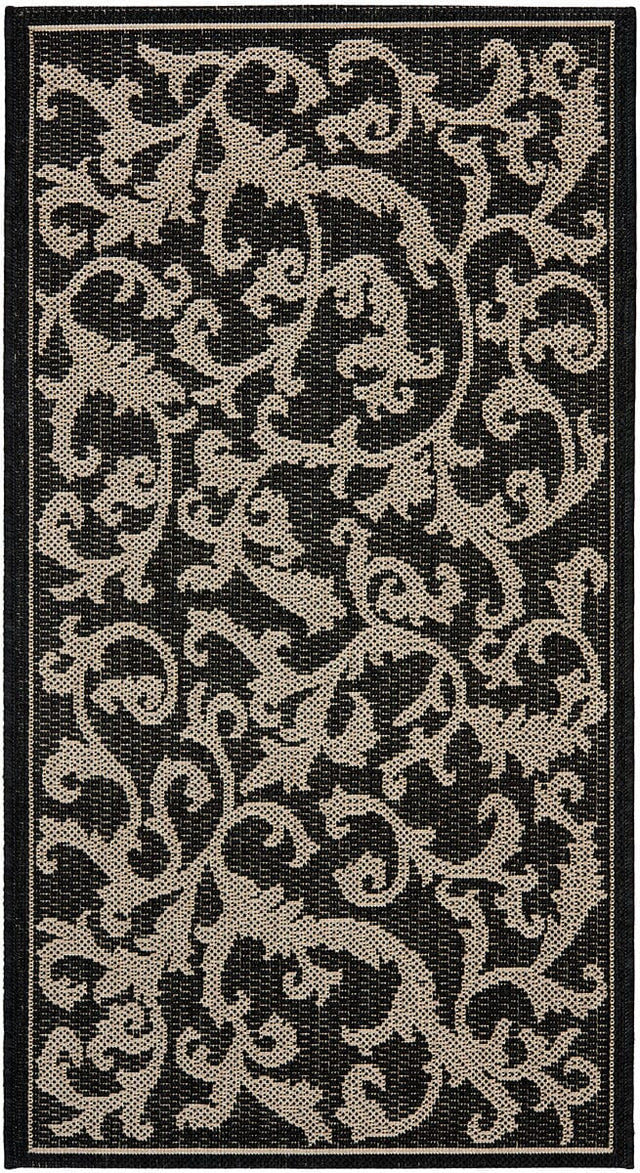 Safavieh Courtyard cy2653 - 3908 Black / Sand Rugs - Safavieh - cy2653 - 3908 - 6