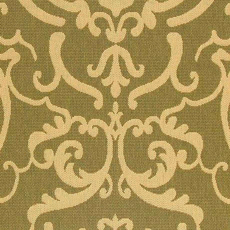 Safavieh Courtyard cy2663 - 1e06 Olive / Natural Rugs - Safavieh - cy2663 - 1e06 - 2