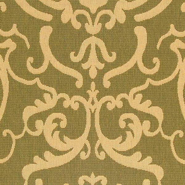 Safavieh Courtyard cy2663 - 1e06 Olive / Natural Rugs - Safavieh - cy2663 - 1e06 - 2