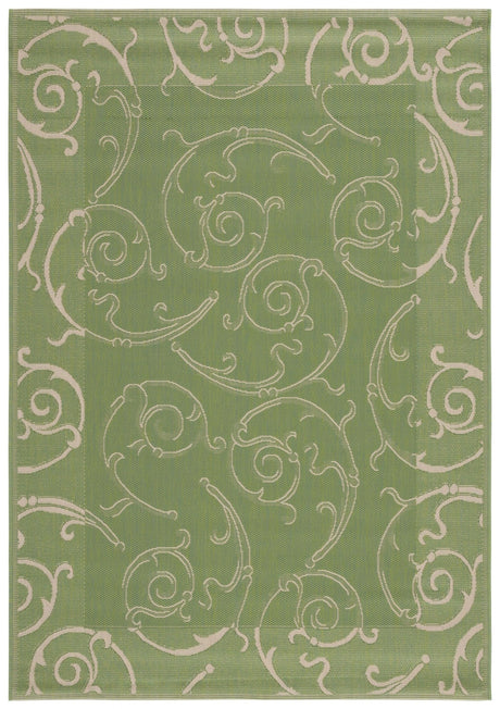 Safavieh Courtyard cy2665 - 1e06 Olive / Natural Rugs - Safavieh - cy2665 - 1e06 - 4