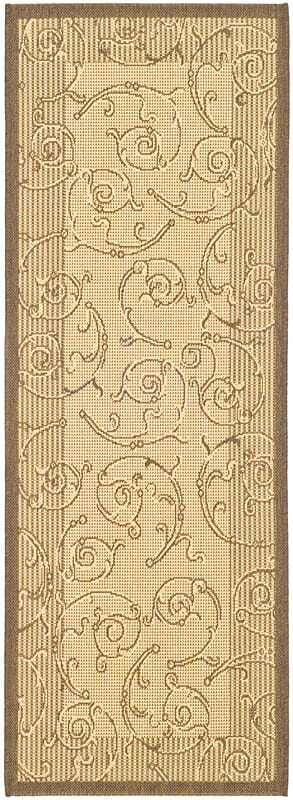 Safavieh Courtyard cy2665 - 3001 Natural / Brown Rugs - Safavieh - cy2665 - 3001 - 27