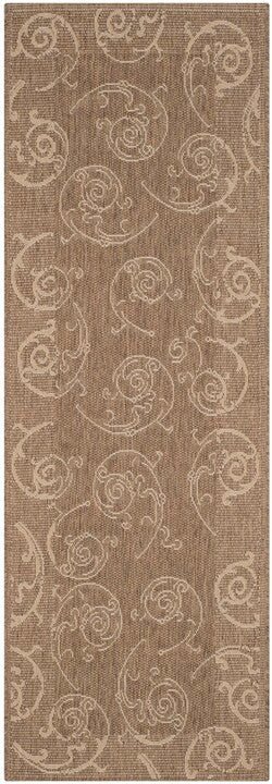 Safavieh Courtyard cy2665 - 3009 Brown / Natural Rugs - Safavieh - cy2665 - 3009 - 27