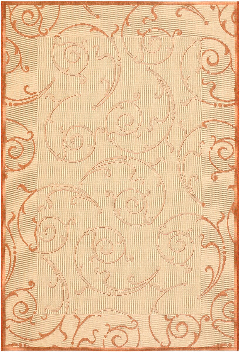 Safavieh Courtyard Cy2665 - 3201 Natural / Terra Rugs - Safavieh - cy2665 - 3201 - 2