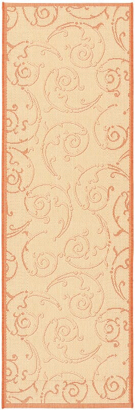 Safavieh Courtyard Cy2665 - 3201 Natural / Terra Rugs - Safavieh - cy2665 - 3201 - 27