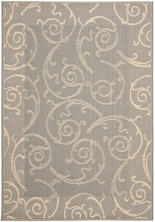 Safavieh Courtyard Cy2665 - 3606 Grey / Natural Rugs - Safavieh - cy2665 - 3606 - 2