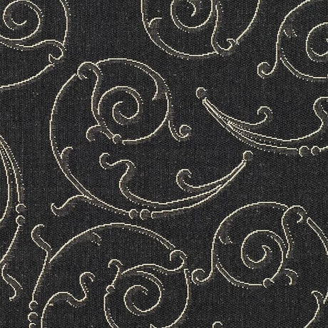 Safavieh Courtyard cy2665 - 3908 Black / Sand Rugs - Safavieh - cy2665 - 3908 - 2