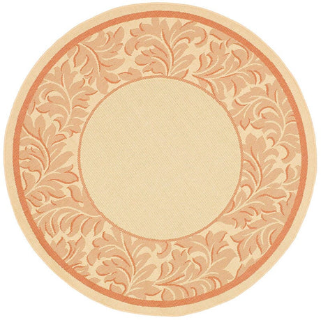 Safavieh Courtyard Cy2666 - 3201 Terracotta / Natural Rugs - Safavieh - cy2666 - 3201 - 7r