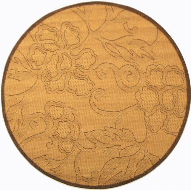 Safavieh Courtyard cy2726 - 3001 Natural / Brown Rugs - Safavieh - cy2726 - 3001 - 6