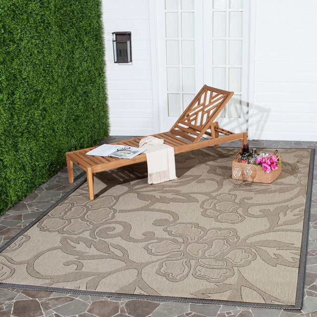 Safavieh Courtyard cy2726 - 3901 Sand / Black Rugs - Safavieh - cy2726 - 3901 - 0